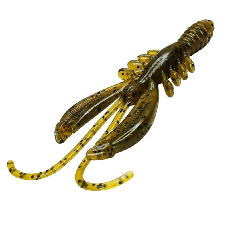 trifyd ® - Leurres Souples Creatures ecrevisse de 7,5 cm pour Truite, chevesne, Perche, Petits carnassier, Le Pack de 10 leurres