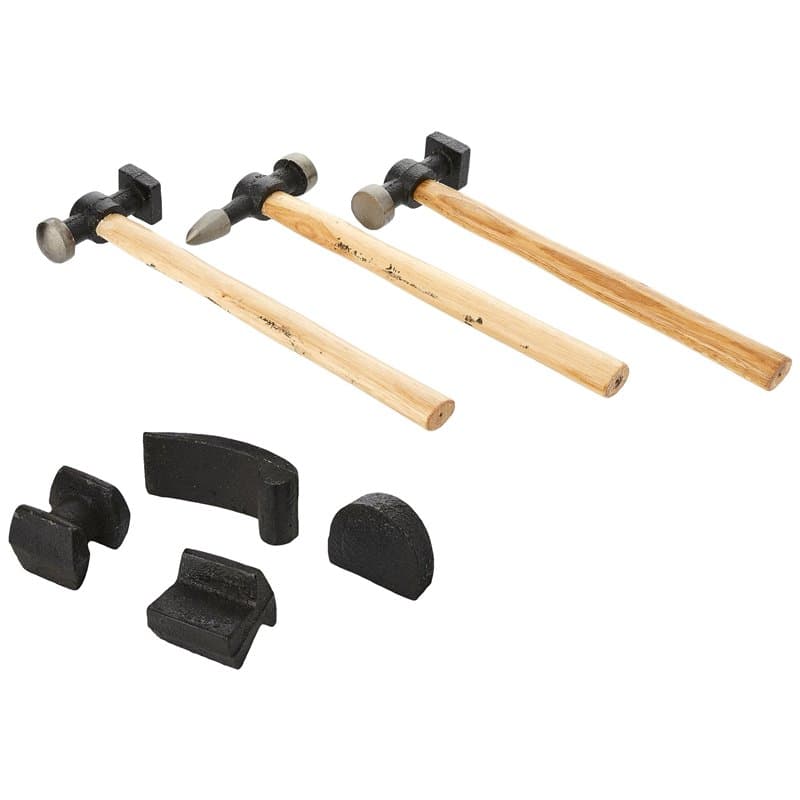 Brüder Mannesmann M 207-R Conjunto de martelos, 7 peças