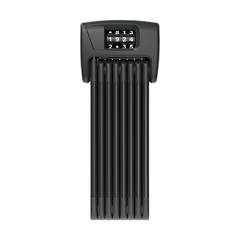 ABUS Bordo 6000C/120 Antivol Pliable avec Support de Serrure SH - Antivol à Combinaison en Acier trempé - Antivol vélo avec Code