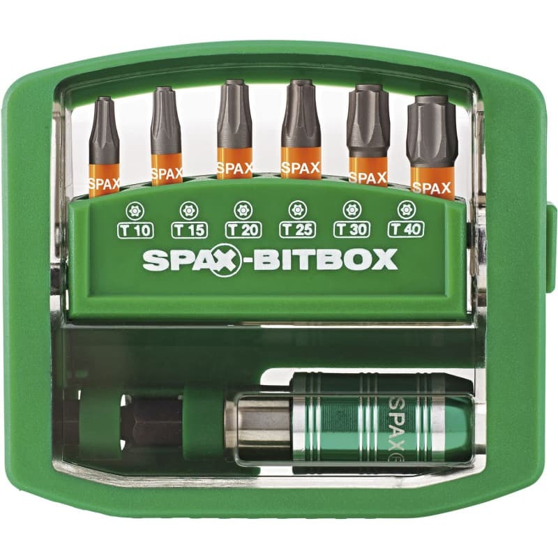 Porte embouts SPAX - T-STAR Plus - 6 embouts 25 mm - 4000007899019