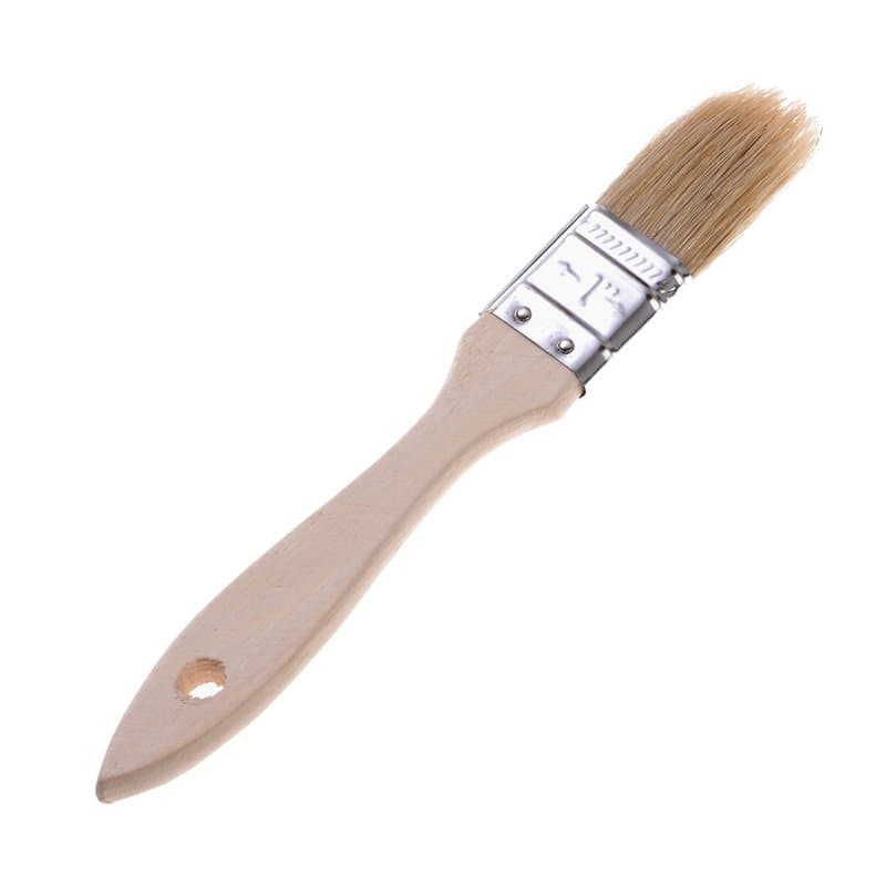 Westmark Pinceau à Pâtisserie / à rôtir et à cuire, longueur : 18,5 cm, largeur : 1 pouce/2,6 cm, en bois, Woody, brun clair, 32