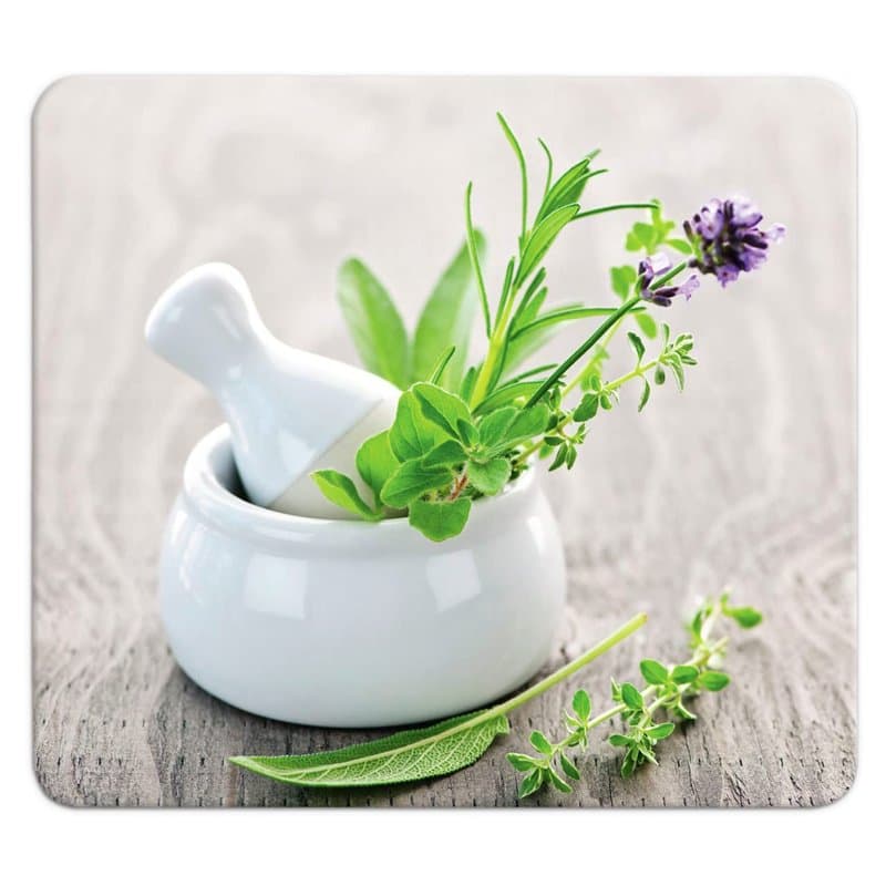 WENKO Protection plaques Cuisson Fond de hotte Jardin Fines Herbes | Couvre Plaque, Planche découper, Extension Plan Travail, Pr
