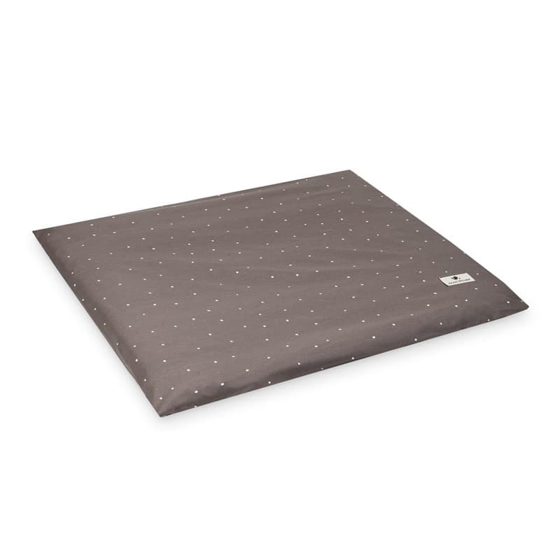 Julius Zöllner Housse pour matelas à langer en coton bio - Motif pois sauvages - Taille 85 x 75 cm