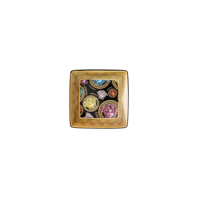 Versace - Medusa Amplified Bol Coupe carrée 12 cm Porcelaine