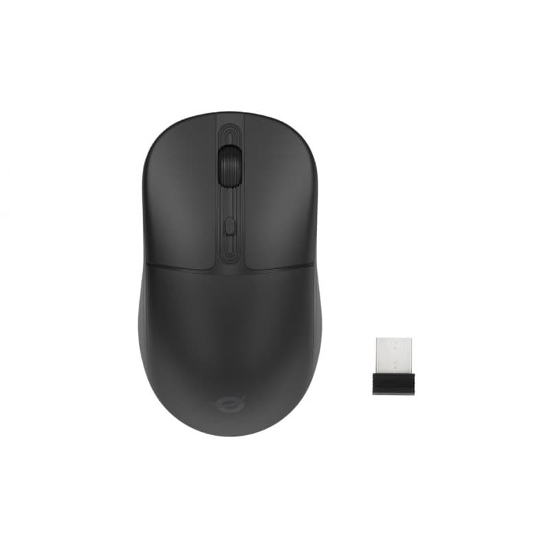 Conceptronic LORCAN04B Souris sans Fil Double Mode avec 4 Boutons, Bluetooth 5.2, 2,4 GHz