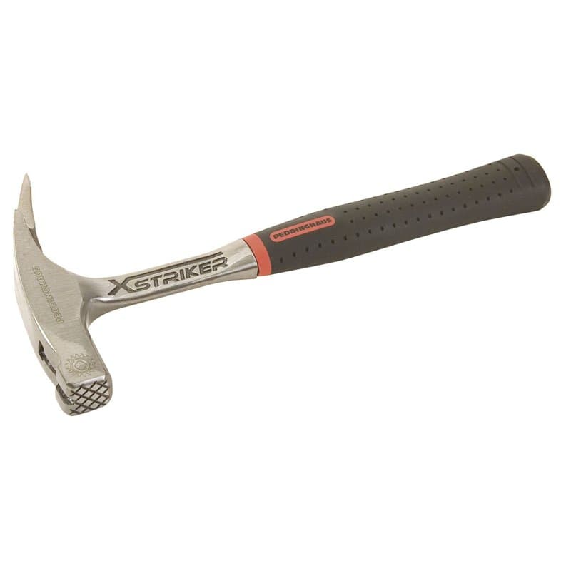 Peddinghaus 5130090000 Xstriker Marteau de Couvreur Rugueux, Argent/Noir, 950 g