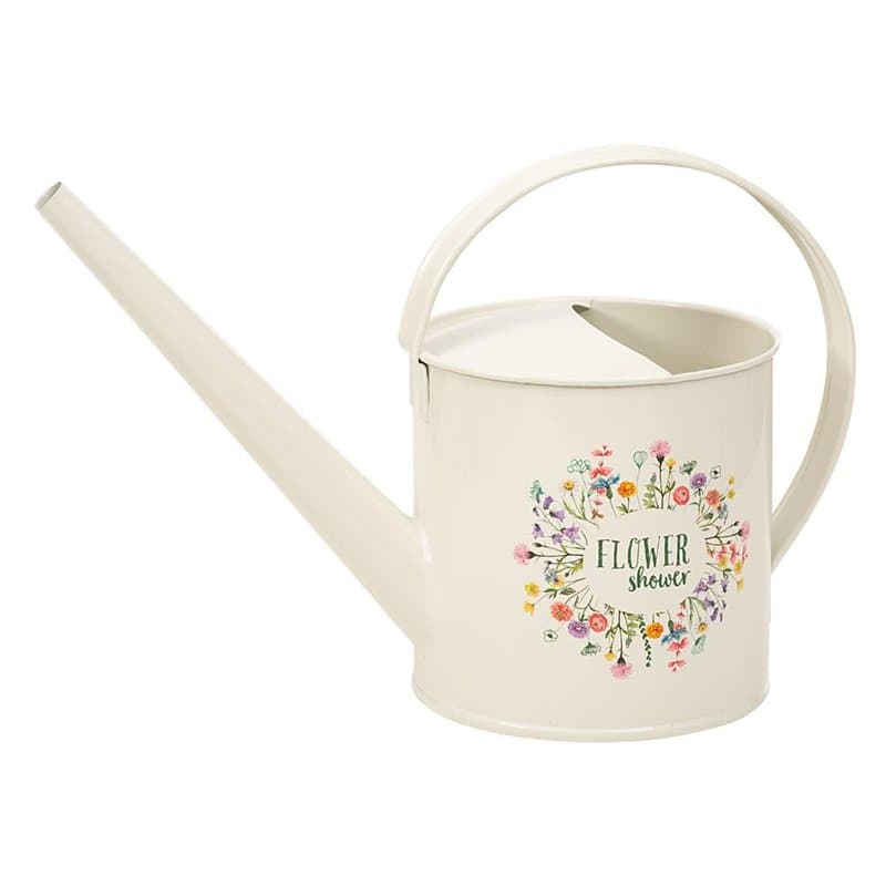 moses. Petit arrosoir pour Le Jardin, Douche Florale décorative d'une capacité de 1,2 l, théière crème Blanc cassé avec Jolie In