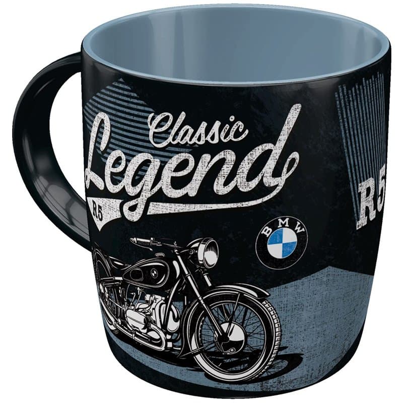 Nostalgic-Art Tasse à café rétro, 330 ml, Official License Product (OLP), BMW – Classic Legend – Idée de cadeau pour fans de BMW