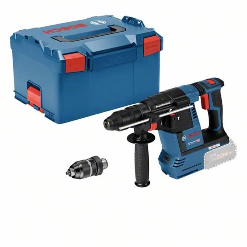 Bosch Professional 18V System GBH 18V-26F Marteau rotatif sans fil (2,6 J d'énergie d'impact, avec mandrin à changement rapide d