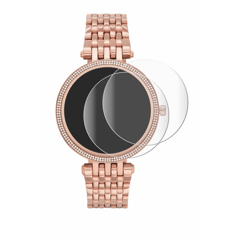 brotect Protection Intégrale 3D Incurvé pour Michael Kors Access Darci Gen 5E (2 Pièces) - Couverture Complète, Film Protection