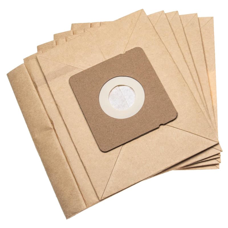 vhbw 5x Sacs compatible avec Rowenta RO5271GA, RO5273, RO5273EA, RO5295 aspirateur - papier, 16,7cm x 17,6cm, couleur sable