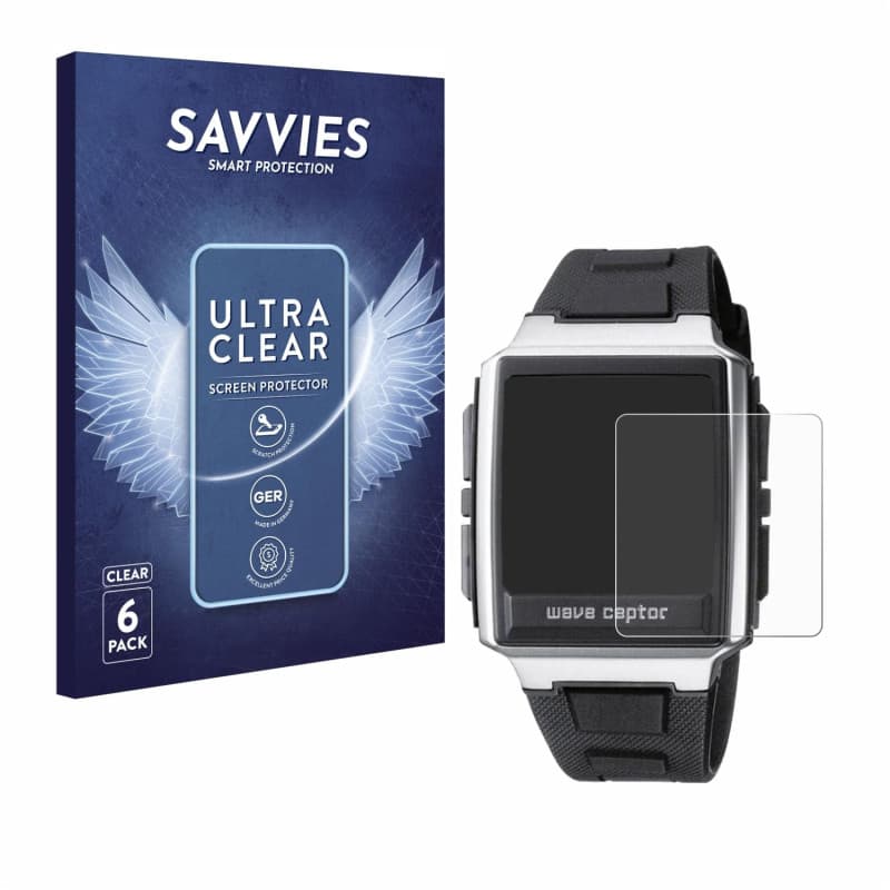 savvies Protection Ecran pour Casio WV-59 (6 Pièces) - Film Protection Ultra Clair