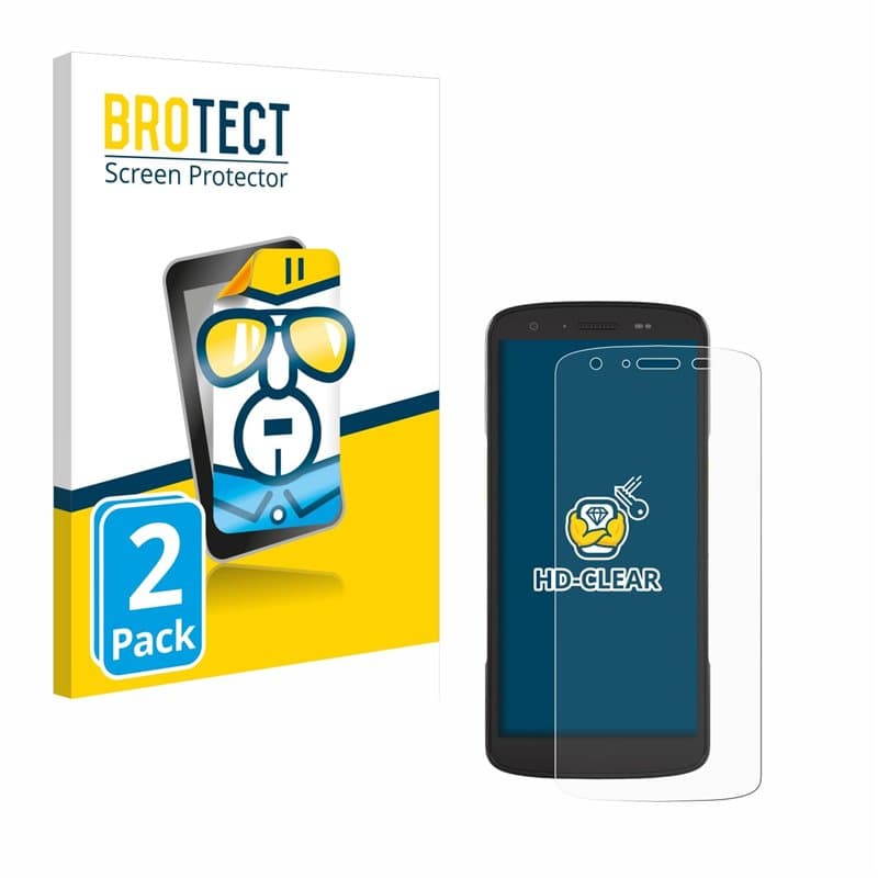 brotect Protection Ecran pour Zebra TC22 / TC27 (2 Pièces) - Film Protection Ultra Clair