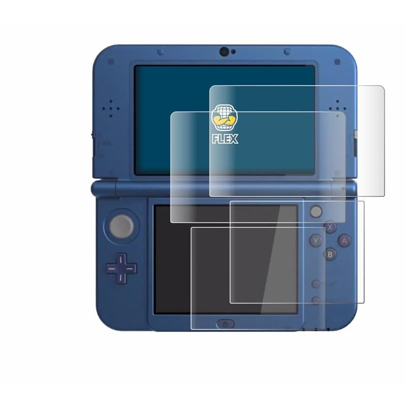 brotect Protection Intégrale 3D Incurvé pour Nintendo New 3DS XL (2 Pièces) - Couverture Complète, Film Protection Écran