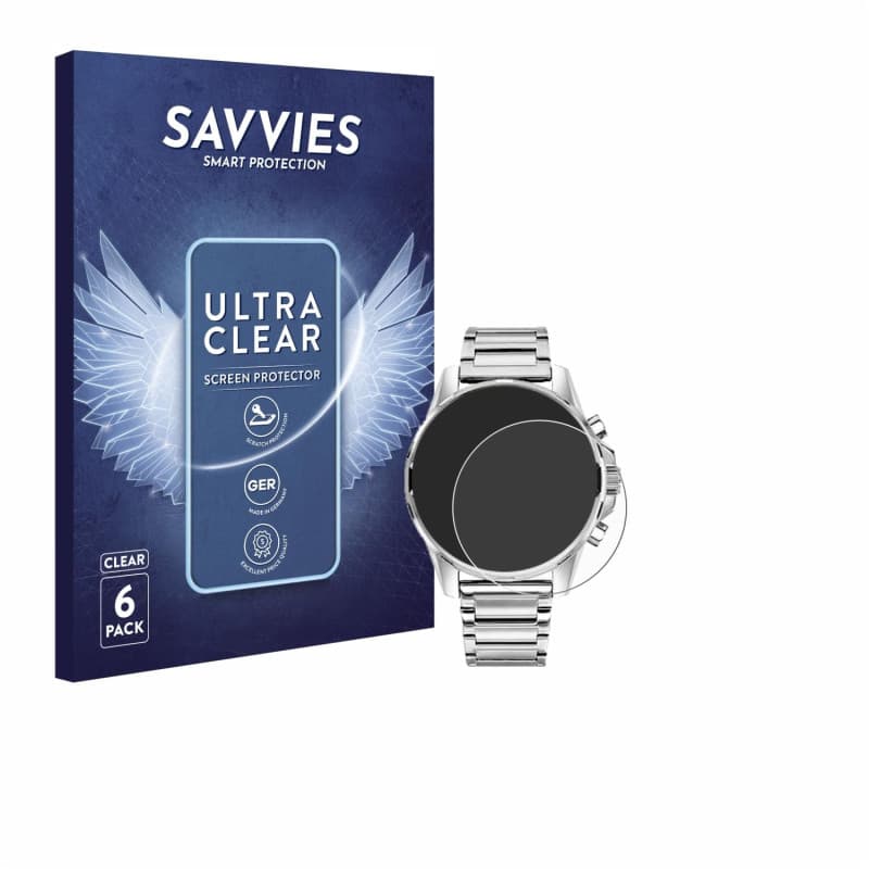 savvies Protection Ecran pour Tommy Hilfiger 1791788 (6 Pièces) - Film Protection Ultra Clair