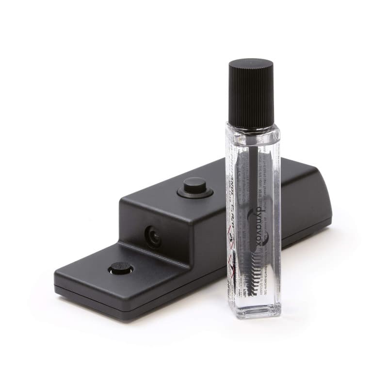 Dynavox HFC-50 Nettoyeur électronique pour Cellule de Platine vinyles livré avec Son Liquide de Nettoyage, Noire