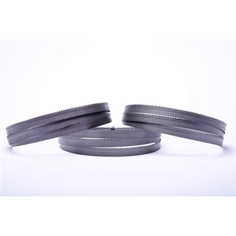 Encut Lot de 3 lames de scie à ruban haute performance 1435 x 13 x 0,65 mm, 10-14 dents par pouce bimétal M42 Convient par exemp