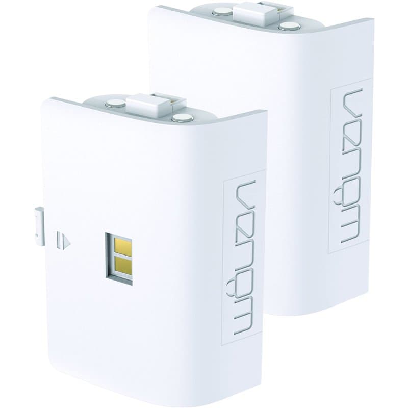 Venom Batteries de rechange pour station de recharge Xbox, blanc (Xbox Series X et S/Xbox One)
