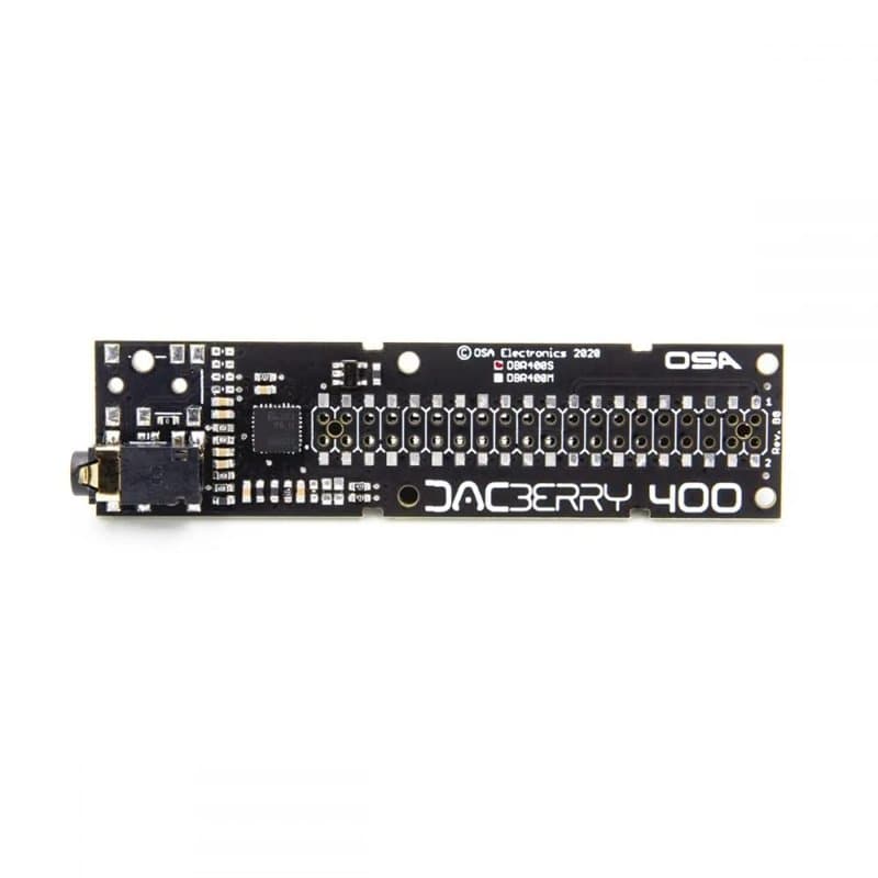 DACBerry 400 S pour Raspberry Pi 400 et Raspberry Pi 500, carte son pour Pi 400 et pi 500