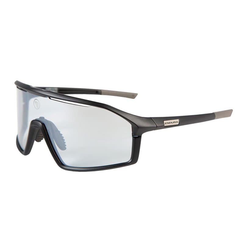 Endura Gabbro Lunettes de Soleil de Cyclisme pour Mixte Adulte, Clear, ONESZ