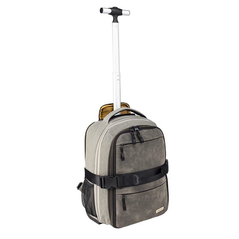 Cabin Max Evos Sac à Dos à roulettes Hybride Extensible 40x30x15 cm et 40x30x20 cm, Bagages à Main sous Le siège (Wizz Air, Air