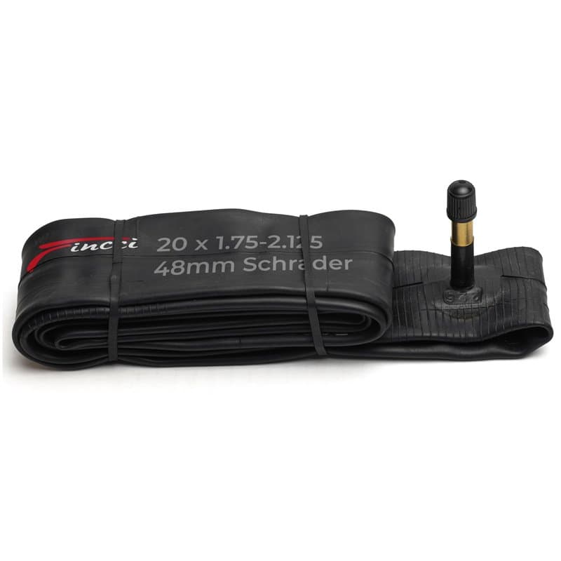 Fincci Chambre a air 20 Pouces - Chambre à air BMX 20x1.75 x 1.95 x 2.00x2.1 Pouces de Valve Scharader 48mm pour Enfant Velo, de