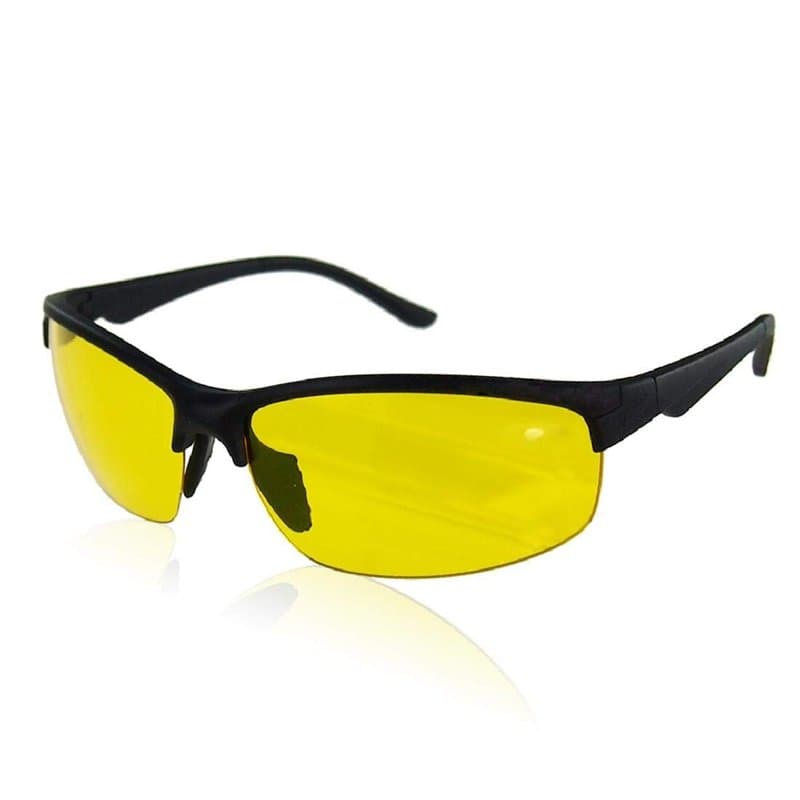 Boolavard Lunettes de conduite de nuit antireflet, polarisées TAC, vision nocturne HD, verres de clarté, lunettes de sécurité