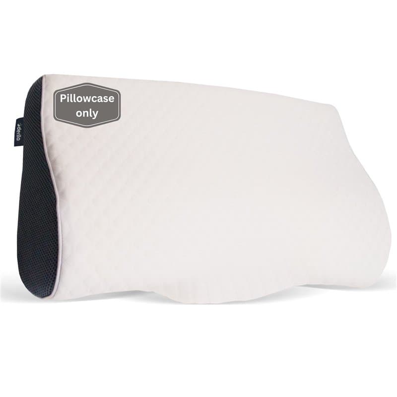 Taie d'oreiller à Mémoire de Forme Derila Fabriquée à Partir de Matériaux de Qualité. Parfaite pour Protéger Votre Oreiller Ergo