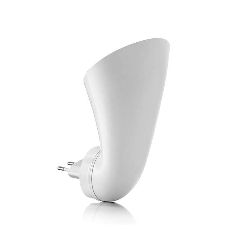 Plugin Auraglow GU10 Applique Murale Spot Éclairage Indirect Lumière Diffuse Lampe Uplight Branchement Prise - PAS D’AMPOULE LED