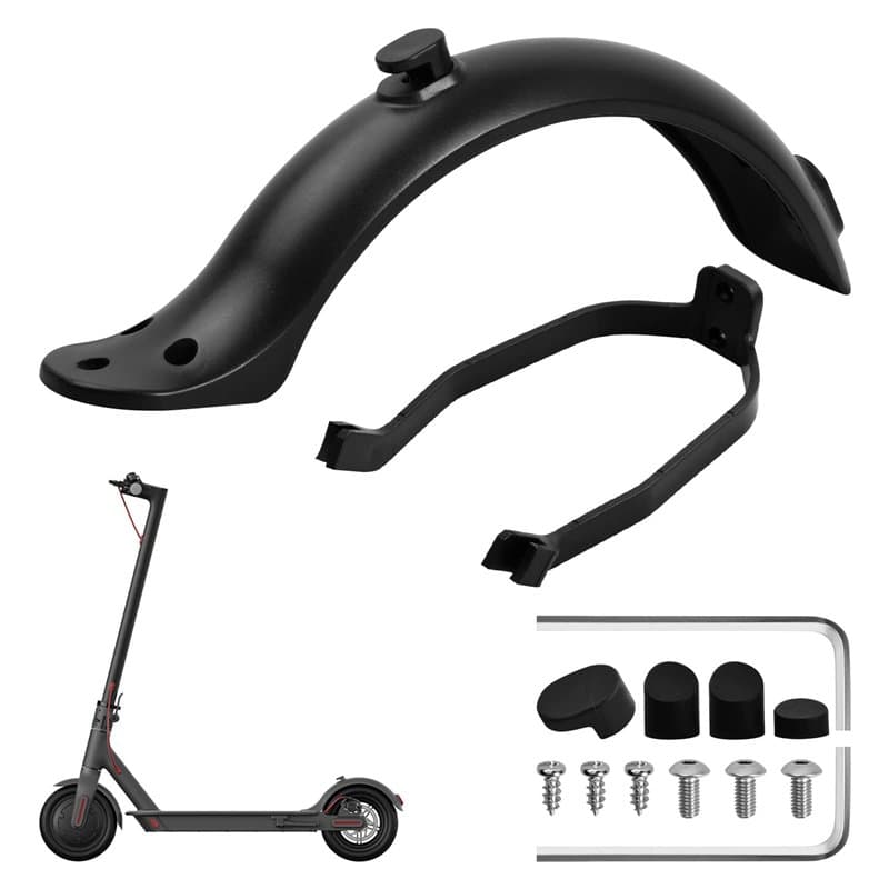 Garde Boue Arrière Trottinette Electrique, Support de garde-boue arrière pour trottinette électrique Xiaomi M365/M365 Pro, Acces