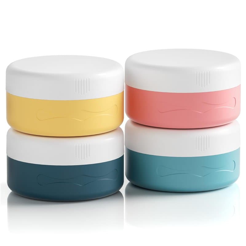 Euqvunn Flacon Voyage, Récipients de Voyage pour Articles de Toilette sans BPA, Contenant Voyage Approuvé par la TSA 40ml, Pots