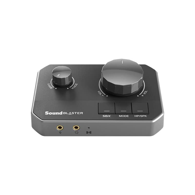 Sound Blaster G8 – DAC USB Gaming Hi-Res avec mixage Audio USB Double et Acoustic Engine entièrement Personnalisable et égaliseu