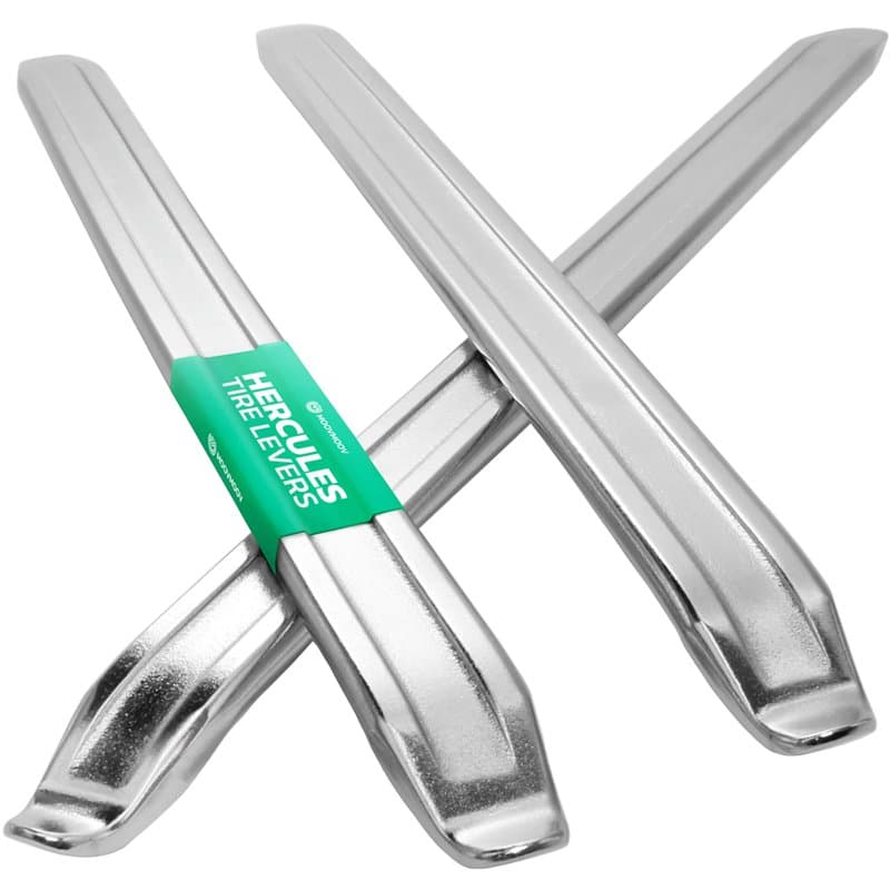 MOOVMOOV - Démonte-pneus Hercules 30cm en Métal - Levier Super Force avec double extrémités Ergonomiques - Démonte-pneu pour Tro