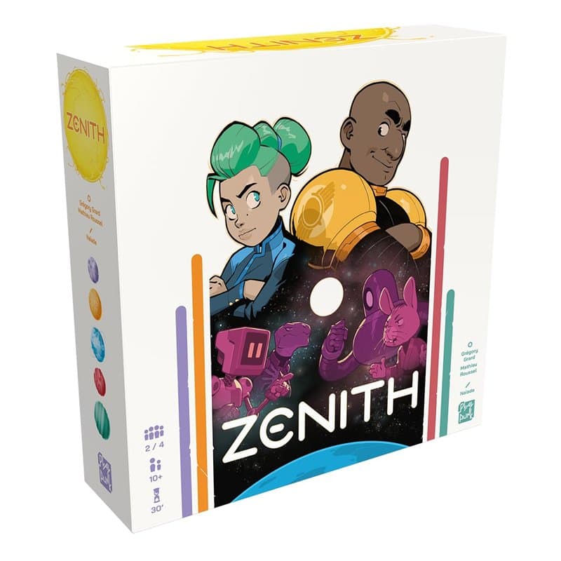 PlayPunk, Zenith - Jeu de connaisseurs - Jeu de société - 2 ou 4 Joueurs - À partir de 10 Ans - 30 Minutes - Allemand