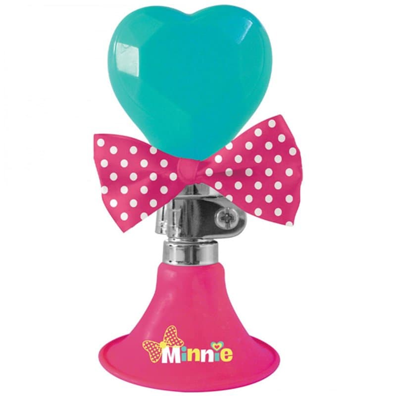 Disney Klaxon de vélo Minnie Mouse Multicolore Circonférence 6,5 cm Longueur 14 cm