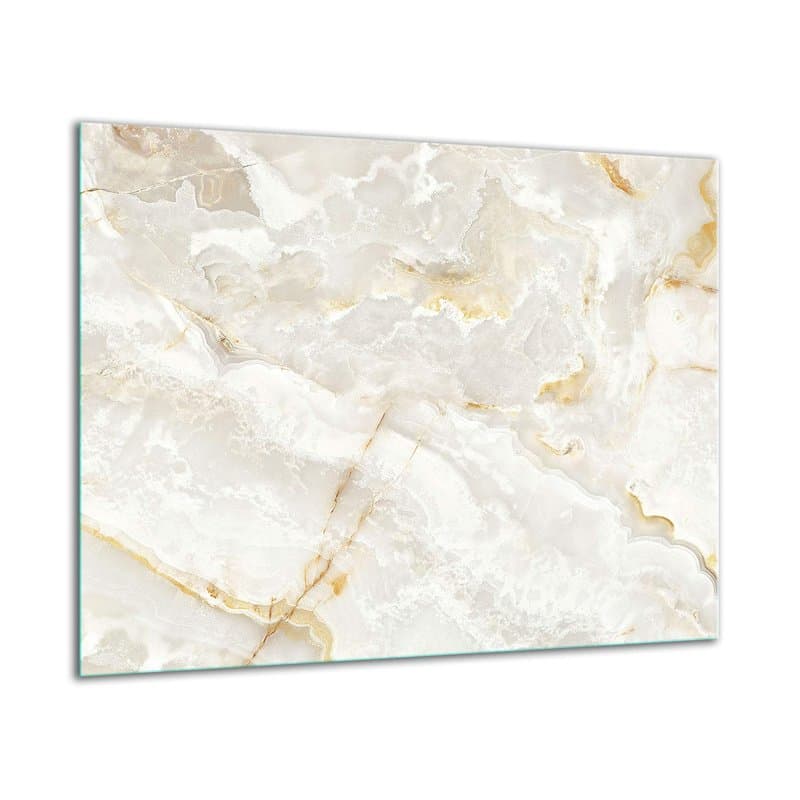 TMK Plaque de protection en verre pour cuisinière électrique à induction - 60 x 52 cm - Protection anti-éclaboussures - Plaque e