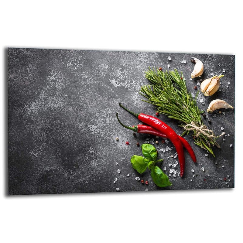 TMK Couvre-plaque de cuisson 80 x 52 cm, 1 pièce, pour plaques vitrocéramiques, à induction, protection anti-éclaboussures, plan