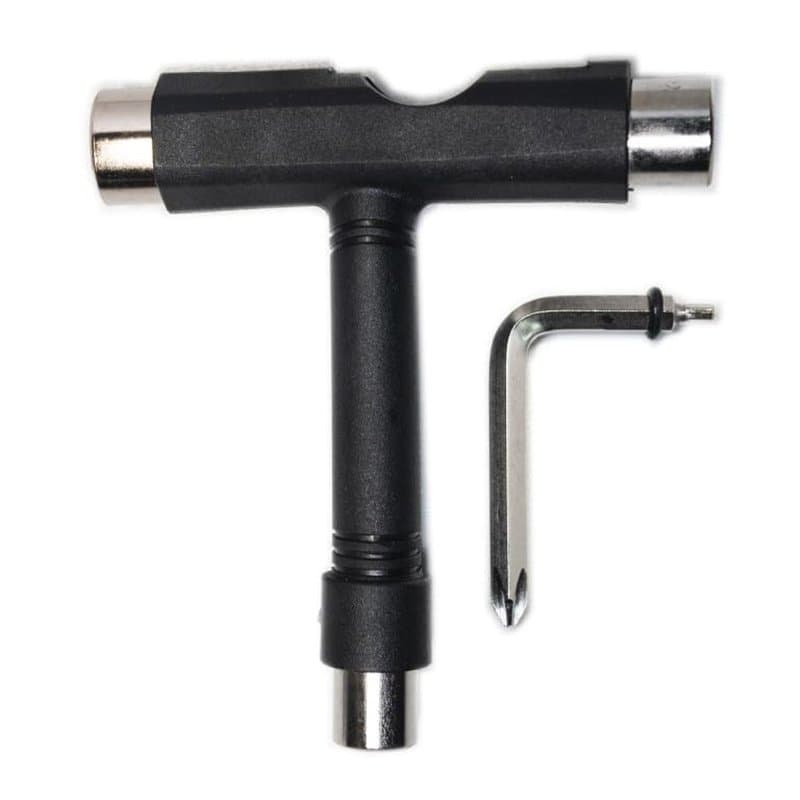 Switch Outils de skate tout-en-un pour skateboard, skateboard, longboard, longboard, outil en T avec clé de type T et clé crucif