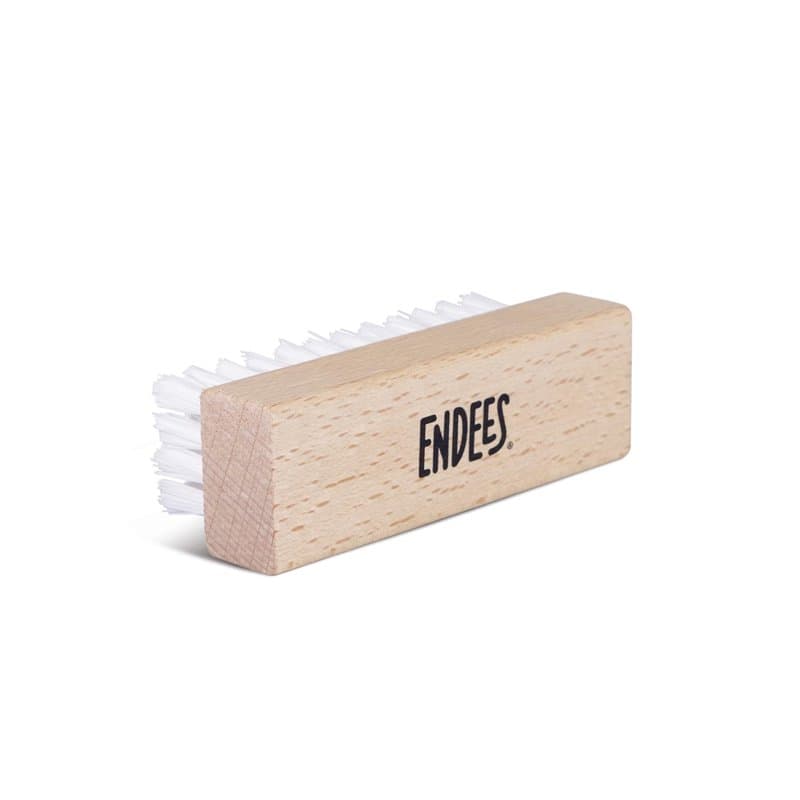 endees Brush Up (1 pièce), Brosse Nettoyage Chaussures Universelle avec Poils Synthétiques Durables et Manche en Bois – Chaussur