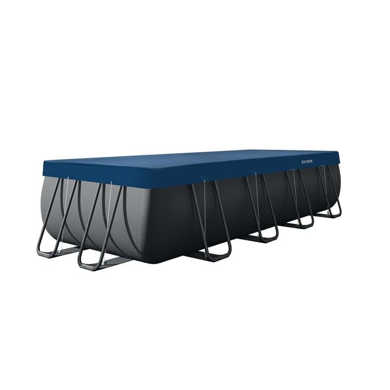 Intex - 28086 - Intex Bâche Hiver Piscine rectangulaire 5,49m x 2,74m - Epaisseur 50/100