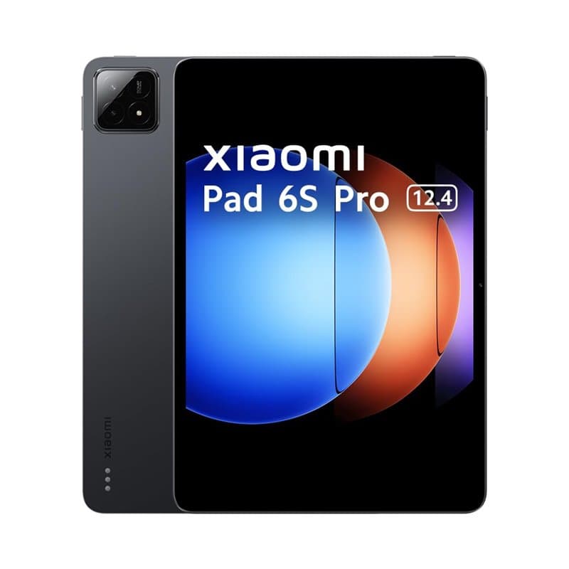 Xiaomi Tablette Pad 6S Pro 3K 12.4” 144Hz, 256Go/8Go RAM, Snapdragon@8 Gen 2 3.19GHz, 10 000 mAh 120W, Noir(Version Française +