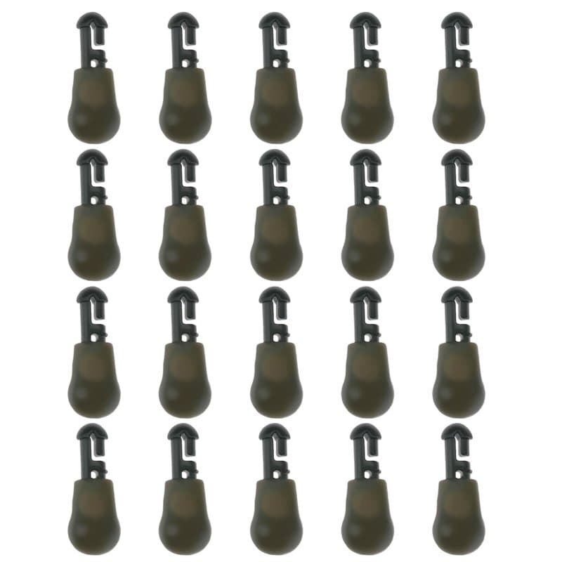 The Lord of the Tools 20pcs Perles à Changement Rapide pour Matériel de Pêche Support de Ligne de Pêche Connecteur de Pêche Acce