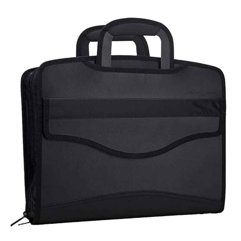 LY® Sac d'Affaires MultiFonction Grande Capacité Pour Homme Commercial Trieur A4 Serviette Porte-documents Sacoche Pour MacBook