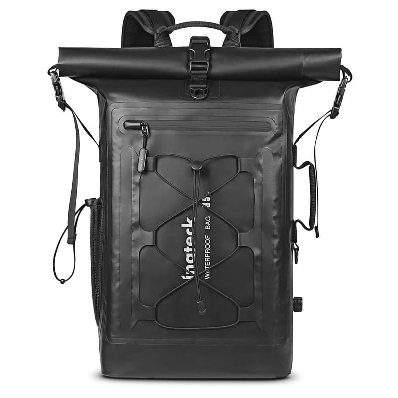Inateck Sac à Dos Vélo Étanche Grande Capacité pour Bicyclette Randonnée Alpinisme Montagne Sport Camping Course, avec Bretelle