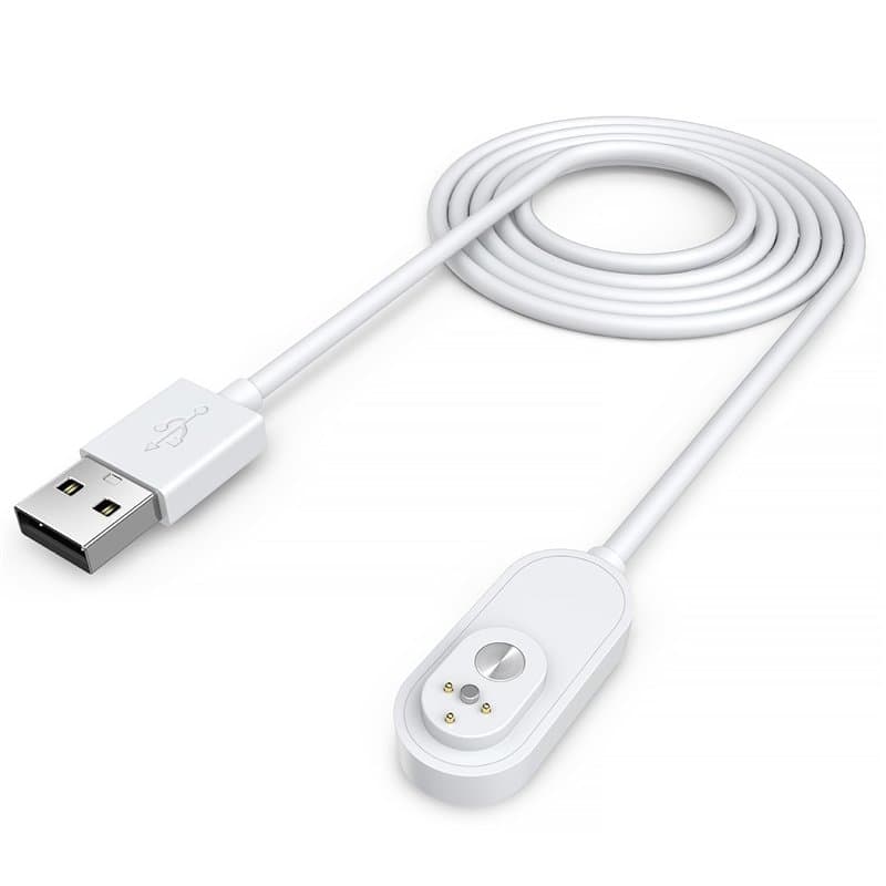 TUSITA 10-ft. d'intérieur Chargeur Câble Magnétique Compatible avec Arlo Ultra 1 2, Pro 3 4 5 2K - 3M, Blanc