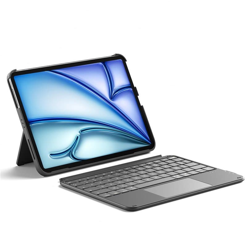 Inateck Clavier pour iPad 10 EME Gen/11eme Gen A16 2025 11 Pouces,Ultraléger Coque Clavier iPad Air 11" M3/M2 (2025/2024), Air 5