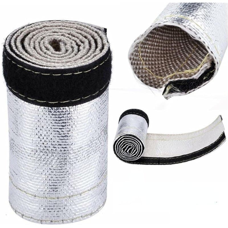 Manchon de protection thermique, manchon de bouclier métallique, couvercle de fil isolé, conduite de carburant, barrière de prot