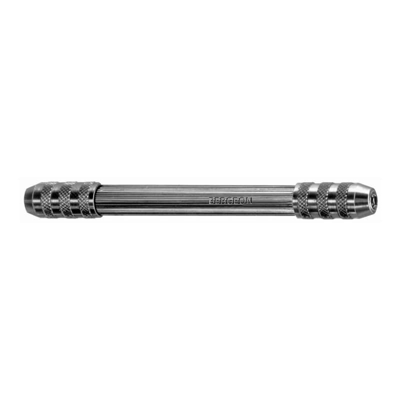 Bergeon 5679 Bloc à épingles, Porte-Outils, avec 2 Pinces, têtes Rondes, Laiton, Outil d'horloger