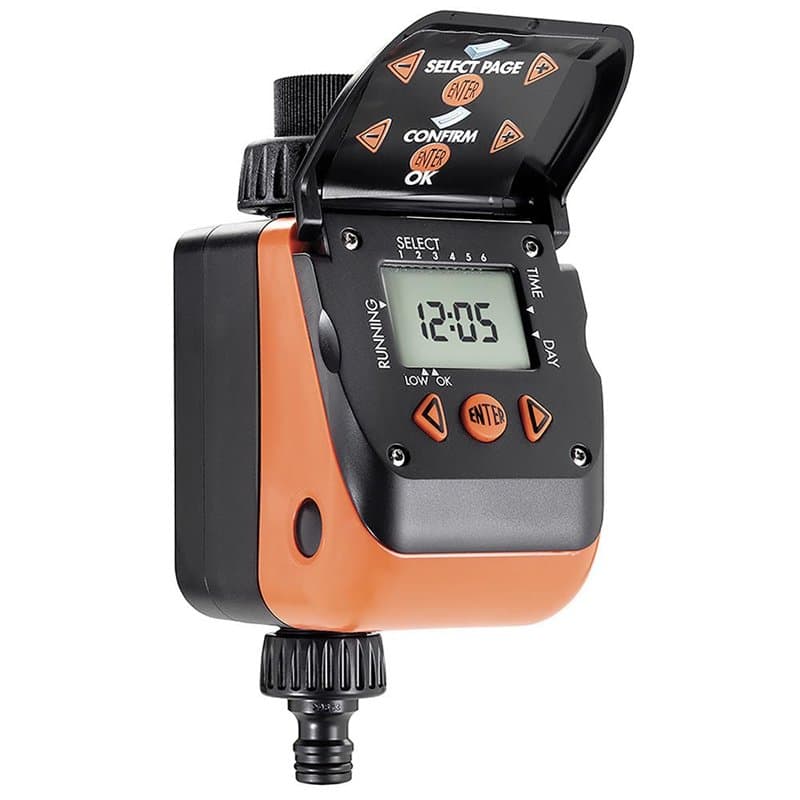 Aquauno Video-6 Plus Claber, programmateur arrosage Automatique à Une Voie
