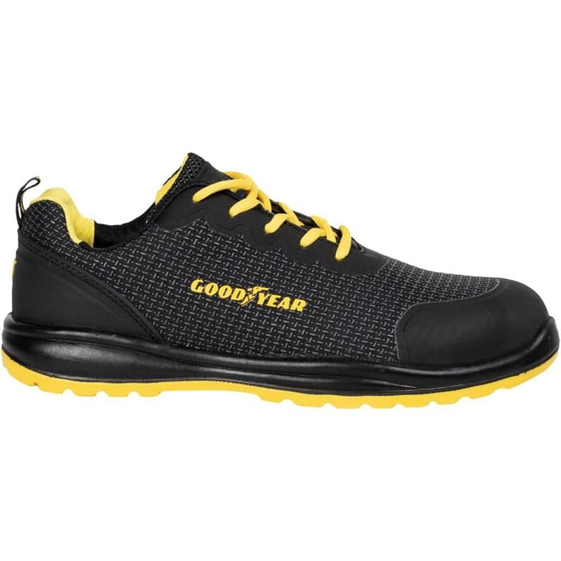 Goodyear Mixte Scarpe Pharo Low Black S3 TG.39 Chaussure de Protection Incendie et de sécurité, Noir, 39 EU
